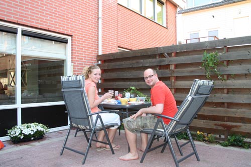 BBQ in de tuin Monseigneur