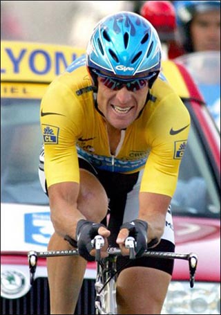 Lance Armstrong is back