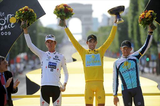 Podium Tour de France 2009