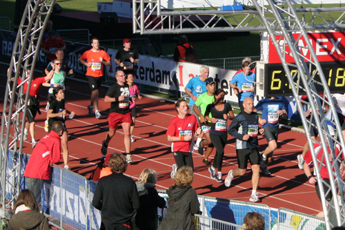 Halve marathon Amsterdam 2010